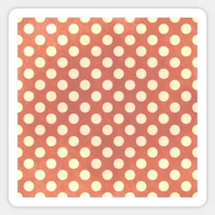Pink polka dot Sticker